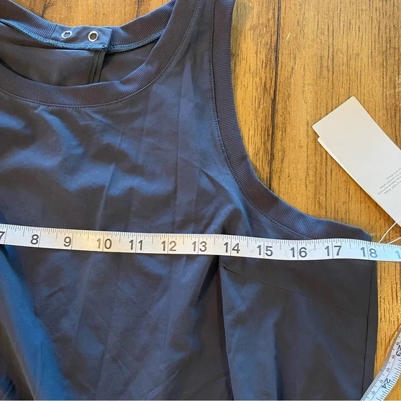 NWT Zella OSR PURSUIT SLEEVELESS CROP JUMPSUIT IN NAVY INDIA INK, Large - Picture 14 of 16